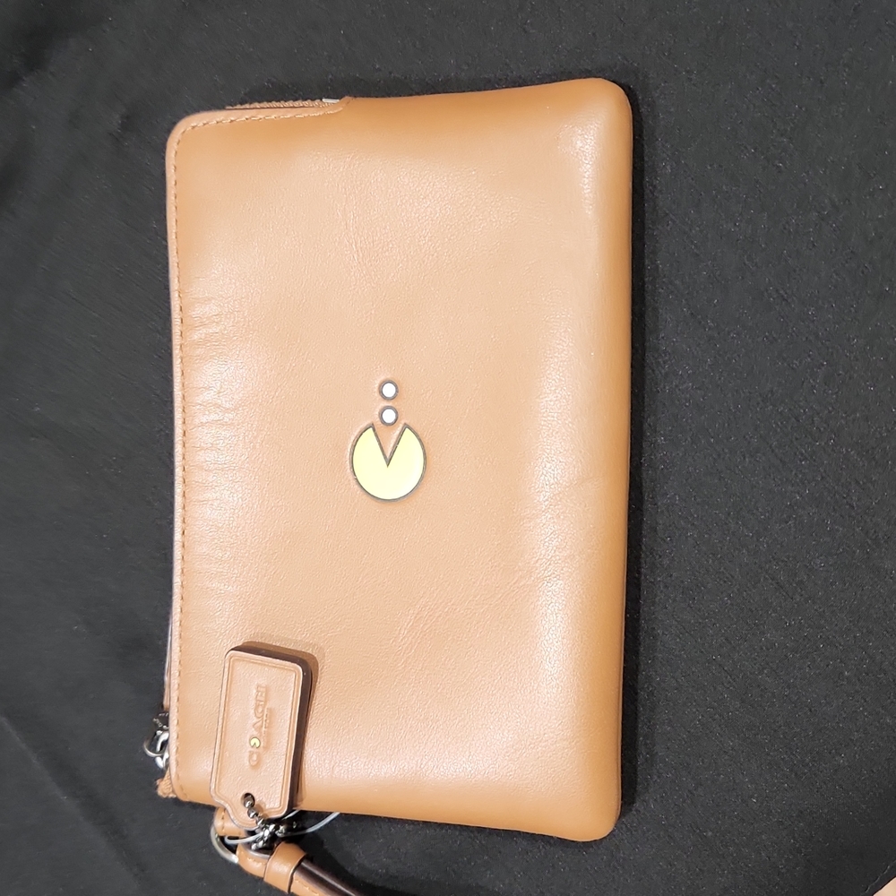 Coach Pac Man wristlet